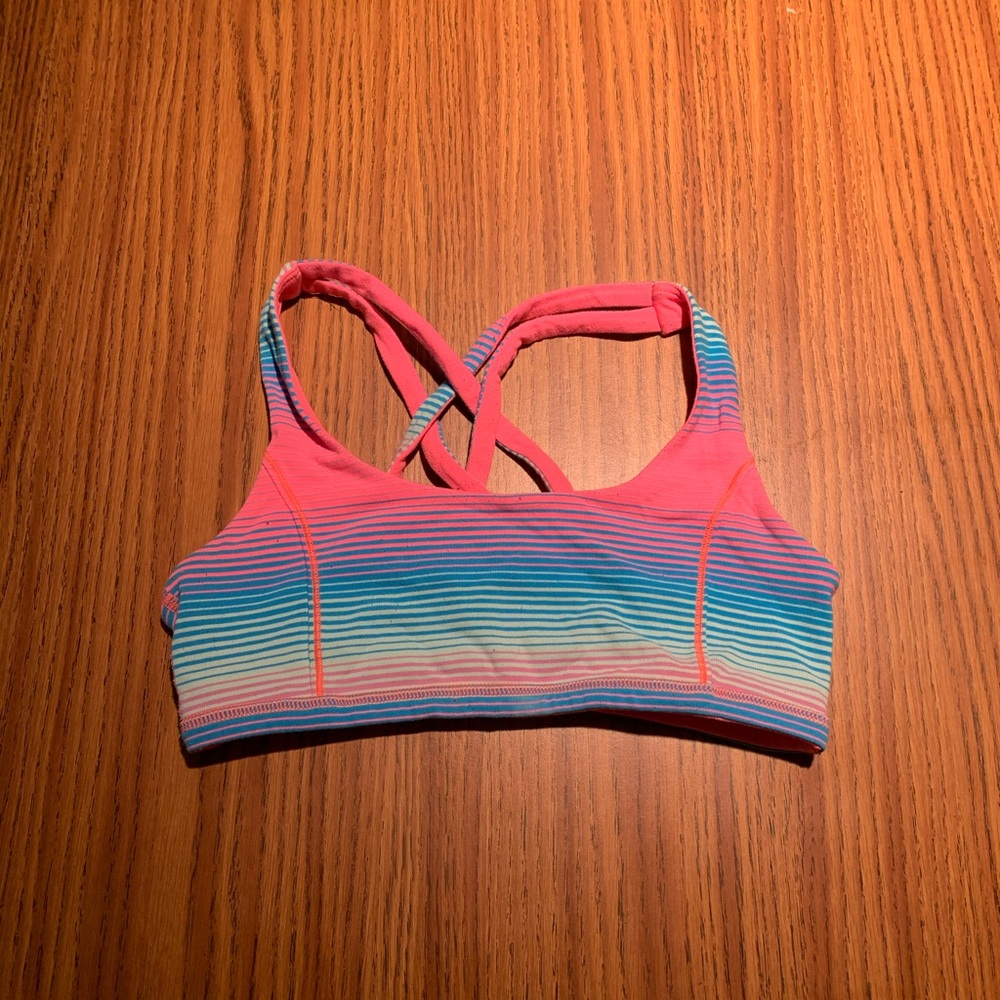 ivivva kids size 10 sports bra with no padding